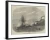 HMS Rinaldo Bombarding Salangore, in the Strait of Malacca-null-Framed Giclee Print