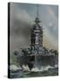 HMS 'Rodney'-null-Stretched Canvas