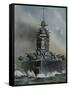 HMS 'Rodney'-null-Framed Stretched Canvas