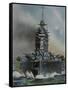 HMS 'Rodney'-null-Framed Stretched Canvas