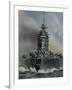 HMS 'Rodney'-null-Framed Art Print