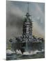 HMS 'Rodney'-null-Mounted Art Print