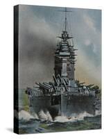 HMS 'Rodney'-null-Stretched Canvas