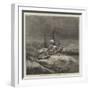 HMS Royal Alfred in an Atlantic Gale-Walter William May-Framed Giclee Print