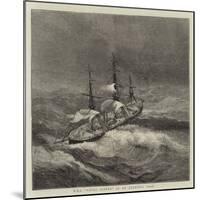 HMS Royal Alfred in an Atlantic Gale-Walter William May-Mounted Giclee Print