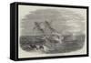 HMS Sappho, on the Main Reef at Honduras-null-Framed Stretched Canvas