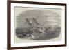 HMS Sappho, on the Main Reef at Honduras-null-Framed Giclee Print