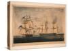 HMS Shannon Captures USS Chesapeake, 1 June 1813, 1813-Robert Dodd-Stretched Canvas