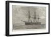 HMS Sultan, Stranded Near Malta-null-Framed Giclee Print