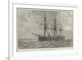 HMS Sultan, Stranded Near Malta-null-Framed Giclee Print