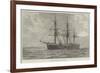 HMS Sultan, Stranded Near Malta-null-Framed Giclee Print