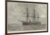 HMS Sultan, Stranded Near Malta-null-Framed Giclee Print