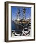 Hms Surprise at the Maritime Museum, Embarcadero, San Diego, California, USA-Richard Cummins-Framed Photographic Print