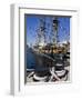 Hms Surprise at the Maritime Museum, Embarcadero, San Diego, California, USA-Richard Cummins-Framed Photographic Print