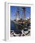 Hms Surprise at the Maritime Museum, Embarcadero, San Diego, California, USA-Richard Cummins-Framed Photographic Print