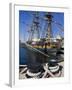 Hms Surprise at the Maritime Museum, Embarcadero, San Diego, California, USA-Richard Cummins-Framed Photographic Print