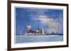 Hms Sydney Opens Fire on the German Cruiser Emden-Maurice Randall-Framed Premium Giclee Print