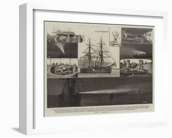 HMS Temeraire-William Edward Atkins-Framed Giclee Print