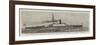 HMS Trafalgar, the Largest Ironclad in the British Navy, Launched at Portsmouth 20 September-null-Framed Giclee Print
