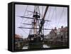HMS Trincomalee, British Frigate of 1817, at Hartlepool's Maritime Experience, Cleveland, England-Nick Servian-Framed Stretched Canvas