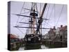 HMS Trincomalee, British Frigate of 1817, at Hartlepool's Maritime Experience, Cleveland, England-Nick Servian-Stretched Canvas