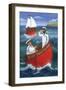 HMS Troutbridge-Peter Adderley-Framed Art Print