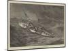 HMS Urgent in a Gale in the Bay of Biscay-Walter William May-Mounted Giclee Print