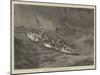 HMS Urgent in a Gale in the Bay of Biscay-Walter William May-Mounted Giclee Print