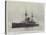 HMS Victorious Stranded at Port Said on Her Way to China-null-Stretched Canvas