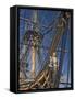 Hms Victory, Flagship of Admiral Horatio Nelson, Portsmouth, Hampshire, England, UK-James Emmerson-Framed Stretched Canvas