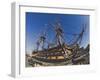 Hms Victory, Flagship of Admiral Horatio Nelson, Portsmouth, Hampshire, England, UK-James Emmerson-Framed Photographic Print