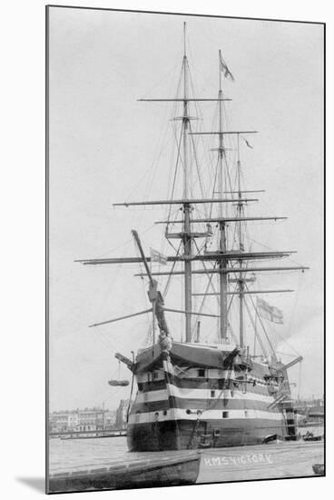 HMS Victory, Portsmouth, Hampshire, 20th Century-null-Mounted Giclee Print