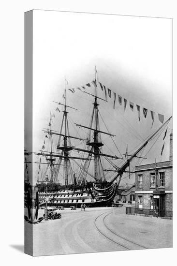 HMS Victory, Portsmouth, Hampshire, Early 20th Century-Wright & Logan-Stretched Canvas