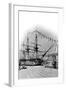 HMS Victory, Portsmouth, Hampshire, Early 20th Century-Wright & Logan-Framed Photographic Print