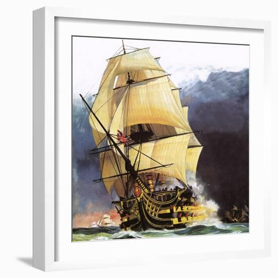 Hms Victory-Andrew Howat-Framed Giclee Print