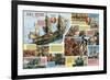 HMS Victory-C.l. Doughty-Framed Giclee Print