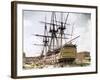 HMS Victory-null-Framed Giclee Print