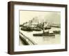 HMS Vindictive Which Attacked the Harbour at Ostend During WWI Being Raised from the Canal, 1920-null-Framed Photographic Print