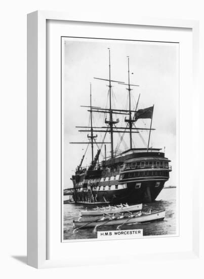 HMS Worcester, 1937-null-Framed Giclee Print