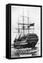 HMS Worcester, 1937-null-Framed Stretched Canvas