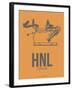 HNL Honolulu Airport 2-NaxArt-Framed Art Print