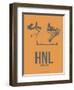 HNL Honolulu Airport 2-NaxArt-Framed Art Print