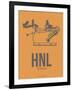 HNL Honolulu Airport 2-NaxArt-Framed Art Print