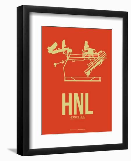 HNL Honolulu Airport 3-NaxArt-Framed Art Print