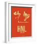 HNL Honolulu Airport 3-NaxArt-Framed Art Print