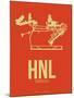 HNL Honolulu Airport 3-NaxArt-Mounted Art Print