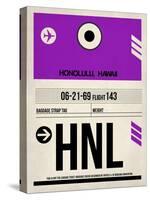 HNL Honolulu Luggage Tag I-NaxArt-Stretched Canvas