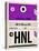 HNL Honolulu Luggage Tag I-NaxArt-Stretched Canvas