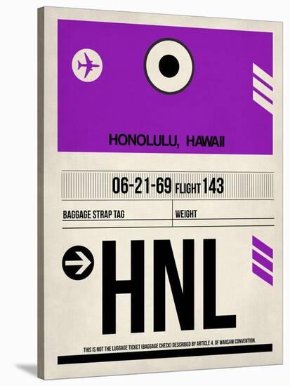 HNL Honolulu Luggage Tag I-NaxArt-Stretched Canvas