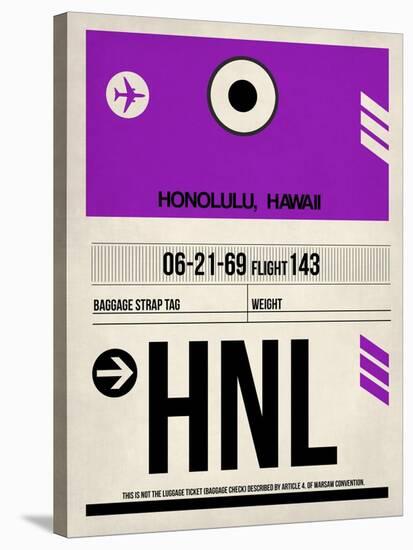 HNL Honolulu Luggage Tag I-NaxArt-Stretched Canvas